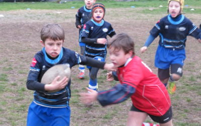 Imperia rugby Under 8 sul campo pesante: un bel pomeriggio sportivo