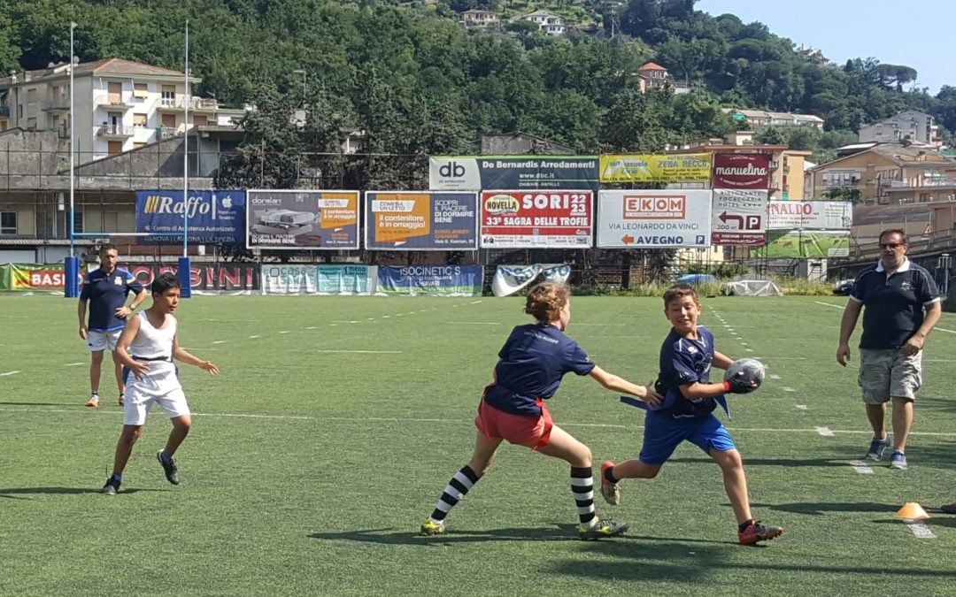 Per i giovanissimi dell’Imperia Rugby, prospettiva Rimini con il “tag rugby” !