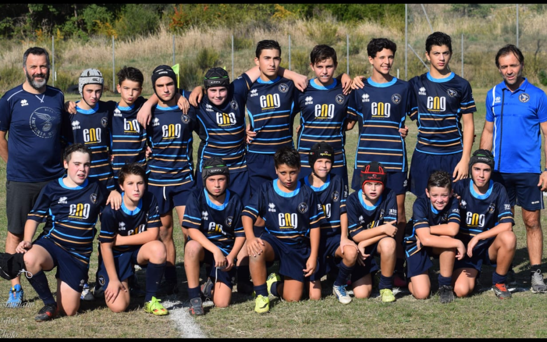 Imperia Rugby under 14 alla prova del Carlini di Genova: cuore e reazione