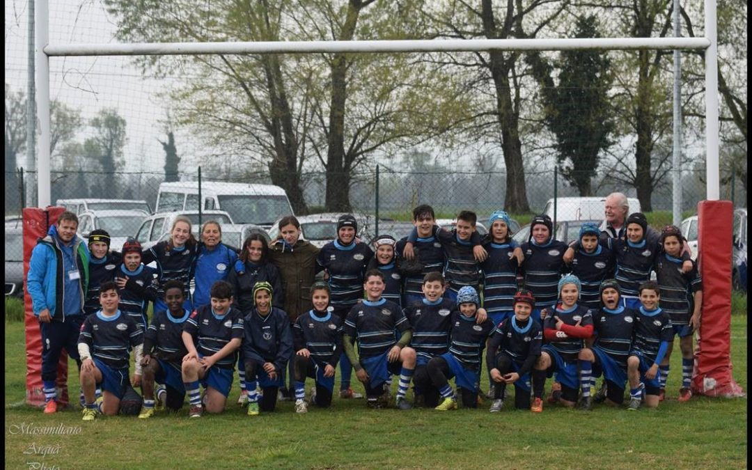 Imperia Rugby under 12 senza limiti: suo anche il torneo AVIS di Gossolengo