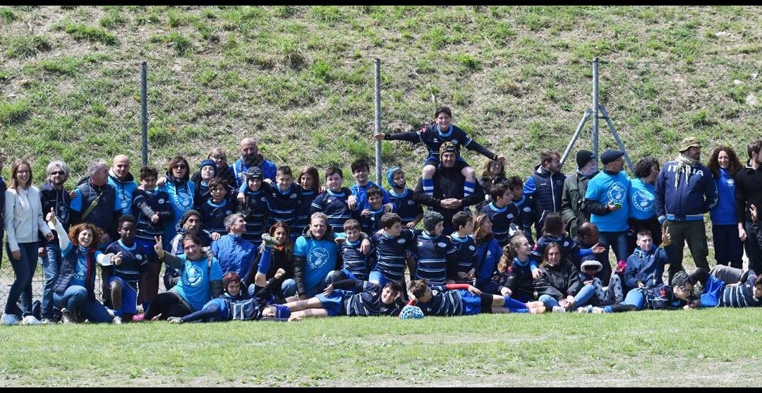 È ancora un successo la settima edizione del torneo “Pino Valle” per il rugby propaganda nazionale
