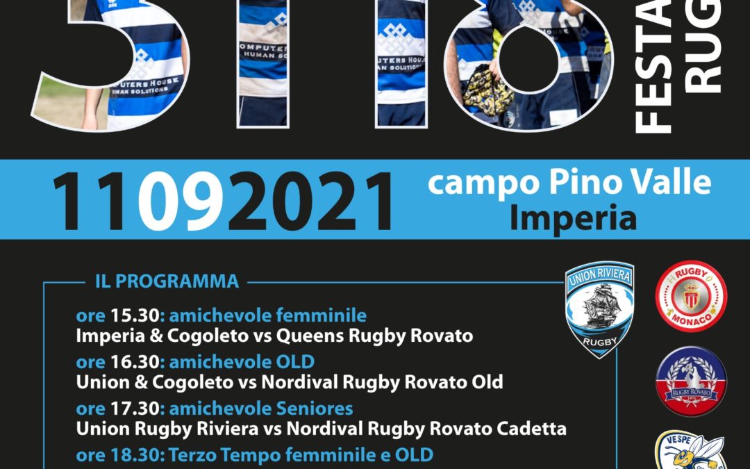 Grande pomeriggio di rugby al Pino Valle di Imperia nel ricordo di Carletto Oddone.